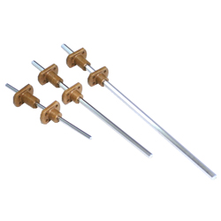 Sê-ri Spline lục giác thu nhỏ, Đai Con Trượt Ren đơn (HTK) / Đai ốc kép ( Con Trượt Ren )