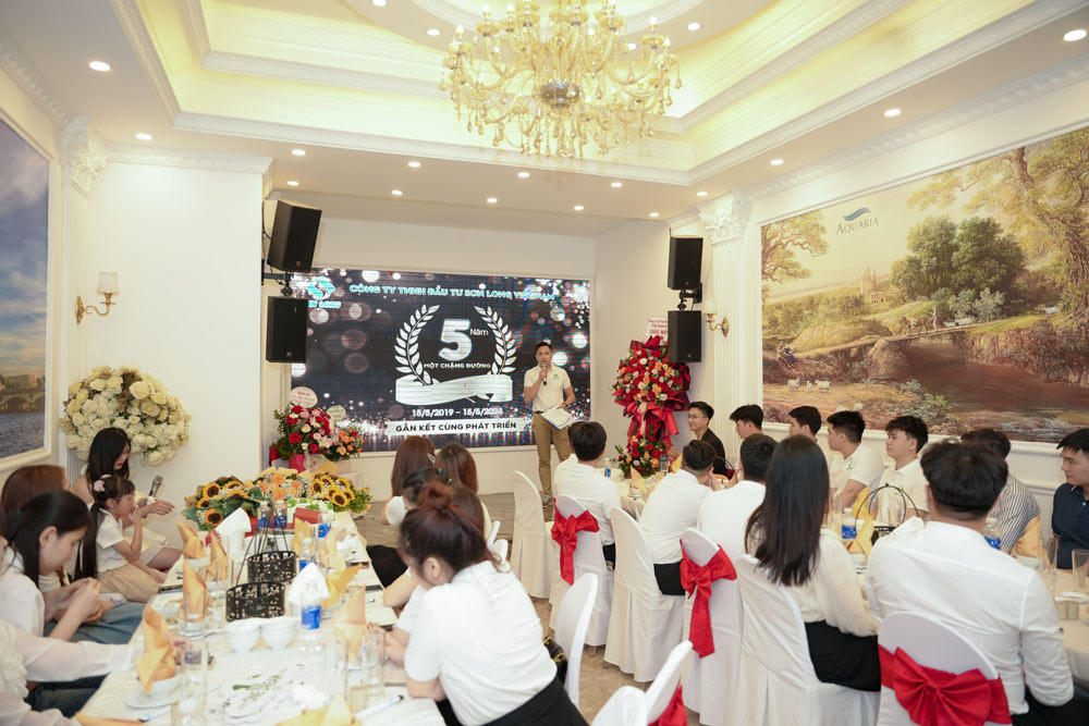 Lễ kỷ niệm 05 năm ngày thành lập công ty TNHH Đầu Tư Sơn Long Việt Nam